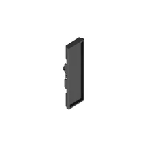 Accesoriu pentru sina magnetica Ideallux EGO END CAP BI-EMISSION SENZA FORO BK plastic, negru - 322841