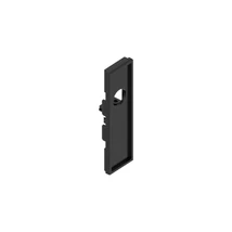 Accesoriu pentru sina magnetica Ideallux EGO END CAP BI-EMISSION CON FORO BK plastic, negru - 322858
