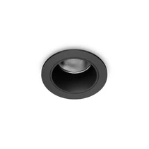 Spot incastrabil Ideallux QUARK FI 12W 3000K BK metal, negru, LED, 12W, 1200lm, 3000K - 322919