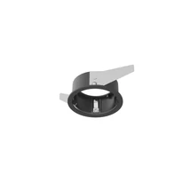 Accesorii pentru spot incastrabil IdealLux ZEUS FRAME TRIM ROUND plastic, negru - 323527