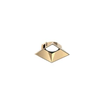 Accesorii pentru spot incastrabil IdealLux ZEUS REFLECTOR SQUARE 13W plastic, auriu - 323640
