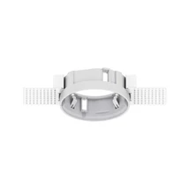 Accesorii pentru spot incastrabil IdealLux ZEUS FRAME TRIMLESS ROUND plastic, alb - 323725