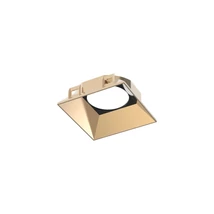 Accesorii pentru spot incastrabil IdealLux ZEUS REFLECTOR SQUARE 21W plastic, auriu - 323831