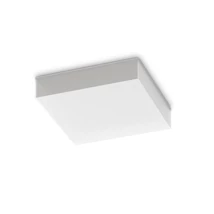 Plafoniera exterior Ideallux SNOW PL 3000K plastic, alb, LED, 18W, 1900lm, 3000K, IP65 - 326238