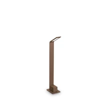 Lampadar exterior IdealLux AGOS PT H60 metal, cafeniu, LED, 3000K, 6.5W, 670lm, IP54 - 326689