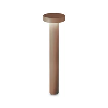 Lampadar exterior IdealLux TESLA PT4 H80 metal, cafeniu, LED, G9, IP44 - 326924