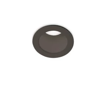Spot incastrabil Ideallux QUARK FI 5.0W 3000K BK metal, negru, LED, 5W, 320lm, 3000K - 327495
