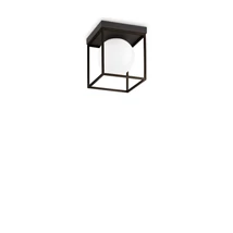 Plafoniera IdealLux LINGOTTO PL1 metal, sticla, negru, alb, E14 - 327853