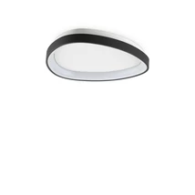 Plafoniera IdealLux GEMINI PL D042 metal, plastic, negru, alb, LED, 3000K, 23W, 3100lm - 328027