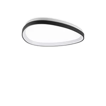 Plafoniera IdealLux GEMINI PL D061 metal, plastic, negru, alb, LED, 3000K, 27W, 3650lm - 328058