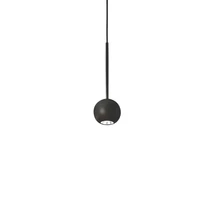 Pendul IdealLux ARCHIMEDE SP SFERA metal, negru, LED, 3000K, 3.5W, 230lm - 328355