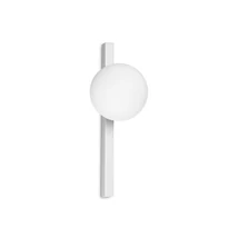 Aplica de perete IdealLux BINOMIO AP1 metal, sticla, alb, G9 - 328478