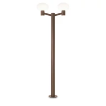 Lampadar exterior IdealLux CLIO MPT2 metal, cafeniu, E27, IP44 - 328836