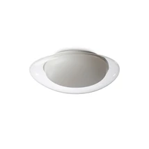 Plafoniera Ideallux SQUISH PL D48 plastic, opal, transparent, LED, 18W, 1700lm, 3000K - 332413