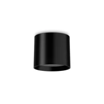 Plafoniera Ideallux SPIKE LED PL NERO metal, plastic, negru, opal, LED, 10W, 1100lm, 3000K - 336008