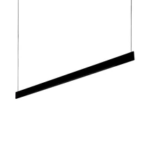 Pendul Ideallux DESK ACCENT SP2 NERO metal, negru, LED, 36W, 4000lm, 3000K - 336176