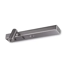 Aplica de perete Ideallux BONNE NUIT-1 AP NICKEL metal, nichel, LED, 6.5W, 420lm, 3000K - 336770