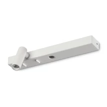 Aplica de perete Ideallux BONNE NUIT-1 AP BIANCO metal, alb, LED, 6.5W, 420lm, 3000K - 336794