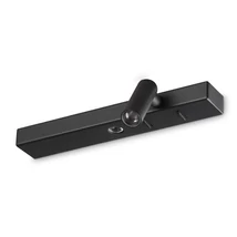 Aplica de perete Ideallux BONNE NUIT-2 AP NERO metal, negru, LED, 6.5W, 420lm, 3000K - 336817