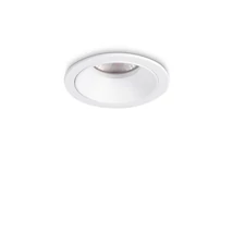 Spot incastrabil Ideallux GAME TRIM ROUND 05W 3000K WH WH metal, alb, LED, 5.5W, 650lm, 3000K - 337142