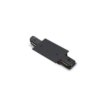 Accesoriu pentru sistem cu sina Ideallux LINK 1-PHASE SURFACE MAIN CONNECTOR MIDDLE BK plastic, negru - 337425
