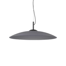 Pendul IdealLux ECLIPSE metal, sticla, negru, gri, GX53 - 338774