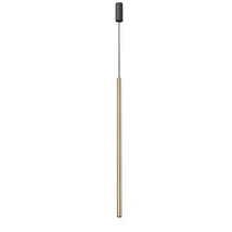 Pendul Ideallux ULTRATHIN SP D100 ROUND ON-OFF OTTONE metal, alama, LED, 11.5W, 1150lm, 3000K - 339733