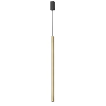 Pendul Ideallux ULTRATHIN SP D100 SQUARE ON-OFF OTTONE metal, alama, LED, 11.5W, 1150lm, 3000K - 339757