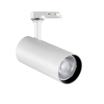 Sursa de lumina pentru sina trifazata Ideallux FOX TR 3-PHASE 08W CRI90 1-10V WH metal, alb, LED, 8W, 1050lm, 4000K - 340869