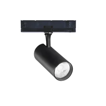Sursa de lumina pentru sina trifazata Ideallux FOX TR 3-PHASE 25W CRI90 1-10V BK metal, negru, LED, 25W, 3000lm, 4000K - 340951