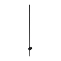 Aplica de perete Ideallux ESSENCE AP D124 NERO metal, acril, negru, opal, LED, 19W, 2100lm, 2700K - 341019
