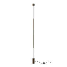 Lampadar Ideallux FILO PT OTTONE metal, alama, LED, 14W, 1500lm, 2700K - 341132