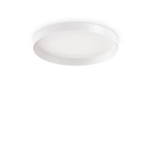 Plafoniera Ideallux FLY PL D45 BIANCO metal, alb, LED, 26W, 3300lm, 2700K, IP40 - 341163