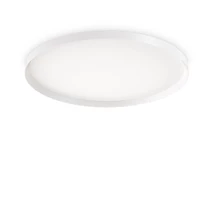 Plafoniera Ideallux FLY PL D90 BIANCO metal, alb, LED, 68W, 8000lm, 2700K, IP40 - 341200