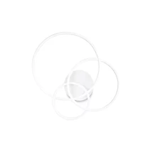 Plafoniera Ideallux FRAME PL CERCHIO BIANCO metal, plastic, alb, opal, LED, 41W, 4550lm, 2700K - 341309