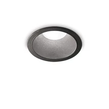 Spot incastrabil Ideallux GAME TRIM ROUND 11W WH GD metal, negru, LED, 11W, 1100lm, 4000K, IP40 - 341361