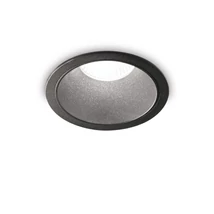 Spot incastrabil Ideallux GAME TRIM ROUND 20W BK BK metal, negru, LED, 20W, 2100lm, 2700K, IP40 - 341378