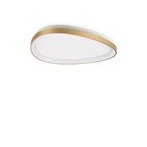 Plafoniera Ideallux GEMINI PL D061 ON-OFF OTTONE metal, plastic, alama, opal, LED, 30W, 3300lm, 2700K - 341484