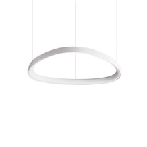 Pendul Ideallux GEMINI SP D061 ON-OFF BIANCO metal, plastic, alb, opal, LED, 47W, 4950lm, 2700K - 341552