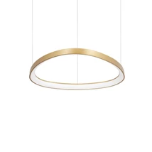 Pendul Ideallux GEMINI SP D061 ON-OFF OTTONE metal, plastic, alama, opal, LED, 47W, 4950lm, 2700K - 341576