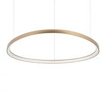 Pendul Ideallux GEMINI SP D105 ON-OFF OTTONE metal, plastic, alama, opal, LED, 78W, 8500lm, 2700K - 341637