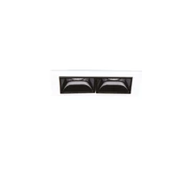 Spot incastrabil Ideallux LIKA FI TRIM 06W WH metal, alb, negru, LED, 6W, 340lm, 2700K - 341729