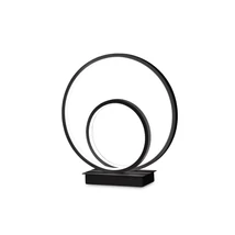 Veioza Ideallux OZ TL ON-OFF NERO metal, negru, LED, 22W, 2800lm, 4000K - 342504