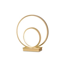 Veioza Ideallux OZ TL ON-OFF OTTONE metal, alama, LED, 22W, 2800lm, 4000K - 342511