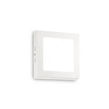 Plafoniera Ideallux UNIVERSAL PL D17 SQUARE metal, plastic, alb, LED, 12W, 1100lm, 2700K - 342573