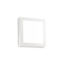 Plafoniera Ideallux UNIVERSAL PL D22 SQUARE metal, plastic, alb, LED, 17W, 1750lm, 2700K - 342597