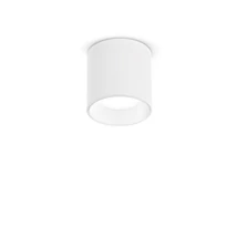 Plafoniera Ideallux NITRO PL ROUND D04 BIANCO metal, alb, LED, 4W, 290lm, 2700K - 342788
