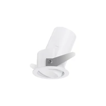 Spot incastrabil Ideallux QUARK FI 9.0W ADJUSTABLE 3000K WH metal, alb, LED, 9W, 950lm, 3000K - 344829