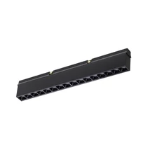 Sursa de lumina pentru sina magnetica Ideallux STICK ACCENT 16W metal, negru, LED, 16W, 1650lm, 2700K - 345017