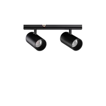 Sursa de lumina pentru sina magnetica Ideallux STICK TRACK DOUBLE 10W metal, negru, LED, 10W, 780lm, 2700K - 345031